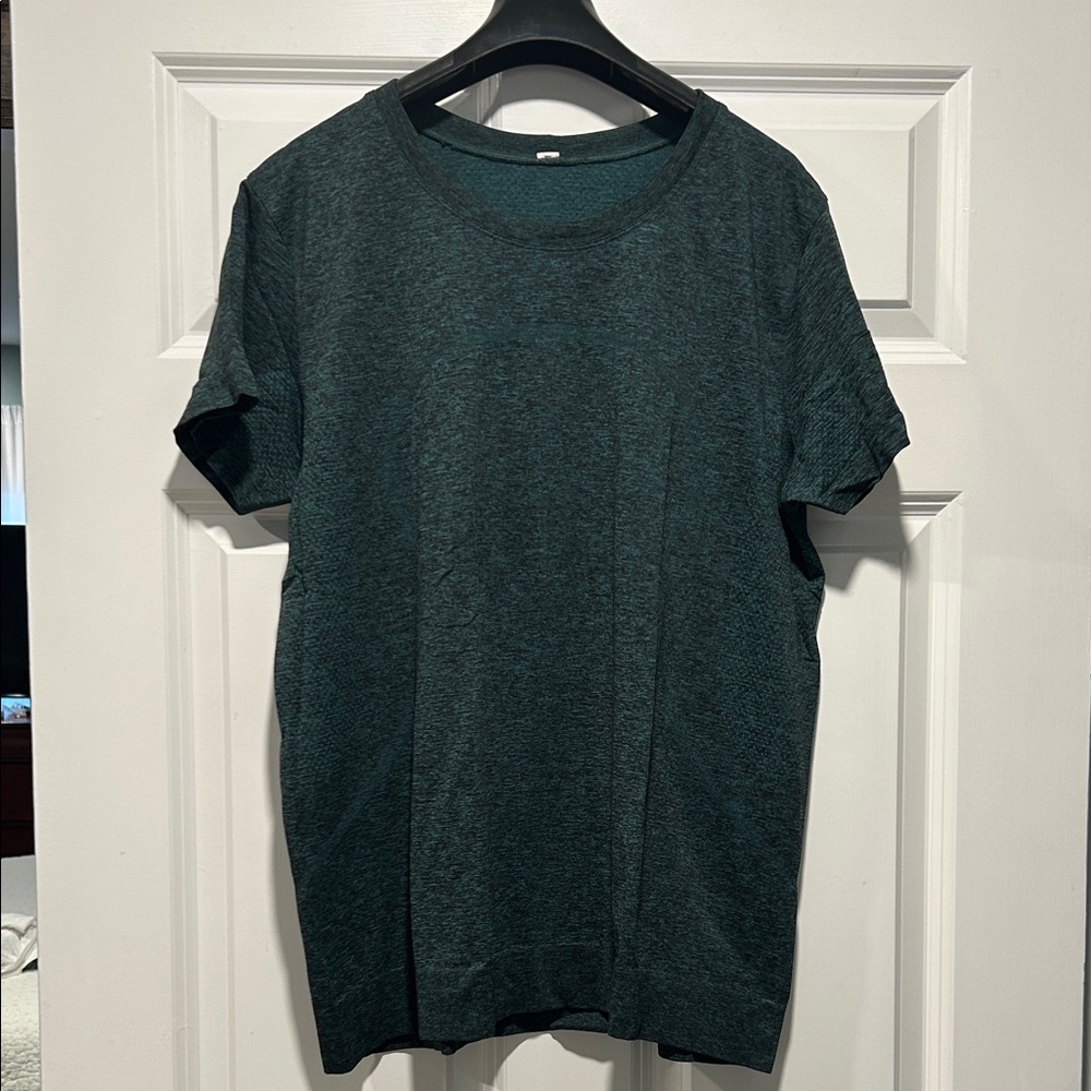 lululemon athletica Dark Green Short Sleeve Tee
